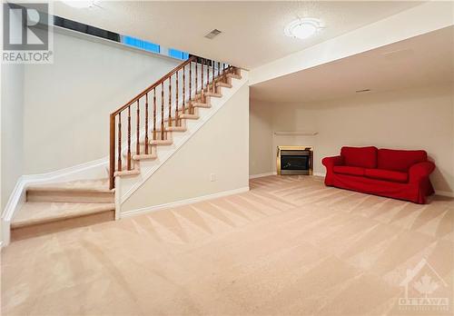 386 Wisteria Crescent, Ottawa, ON - Indoor Photo Showing Other Room With Fireplace