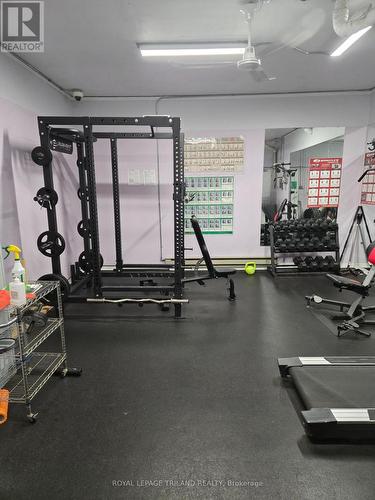 509 - 45 Pond Mills Road, London, ON - Indoor Photo Showing Gym Room