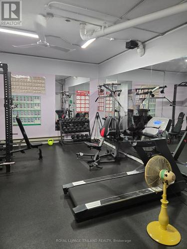 509 - 45 Pond Mills Road, London, ON - Indoor Photo Showing Gym Room