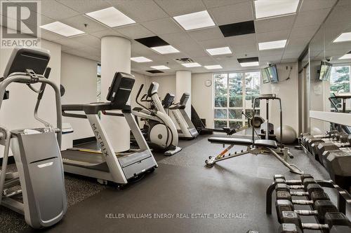 1204 - 55 Harrison Garden Boulevard, Toronto (Willowdale East), ON - Indoor Photo Showing Gym Room