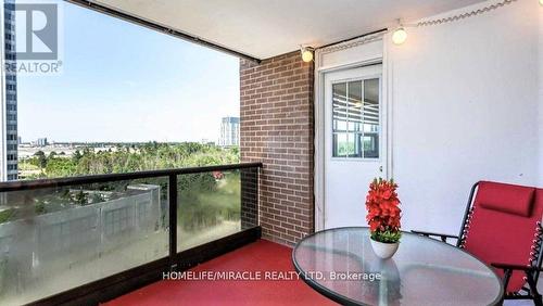 1107 - 4 Lisa Street, Brampton, ON - Outdoor With Balcony With Exterior