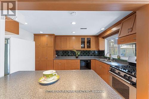 241 Derrydown Road, Toronto, ON - Indoor Photo Showing Kitchen With Double Sink