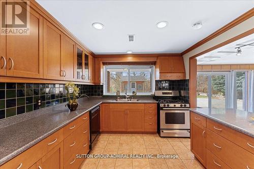 241 Derrydown Road, Toronto, ON - Indoor Photo Showing Kitchen With Double Sink