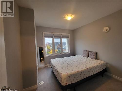 View of carpeted bedroom - 39 Appleby Street, Kitchener, ON - Indoor Photo Showing Bedroom