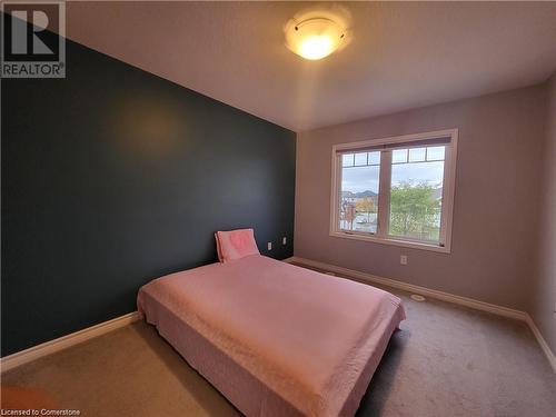 View of carpeted bedroom - 39 Appleby Street, Kitchener, ON - Indoor Photo Showing Bedroom