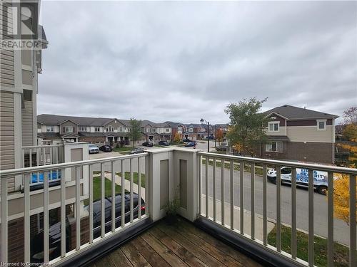 View of balcony - 39 Appleby Street, Kitchener, ON - Outdoor With Balcony With Exterior