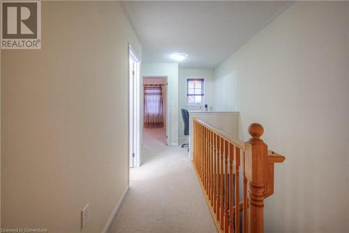 Hallway with light carpet - 66 Abbott Crescent, Cambridge, ON - Indoor Photo Showing Other Room