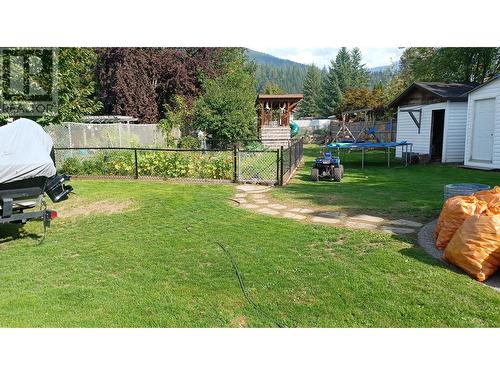 Back Yard - 162 Pearkes Drive, Revelstoke, BC - Outdoor With Backyard