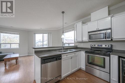 304 - 435 Colborne Street, London, ON - Indoor Photo Showing Kitchen With Stainless Steel Kitchen With Double Sink