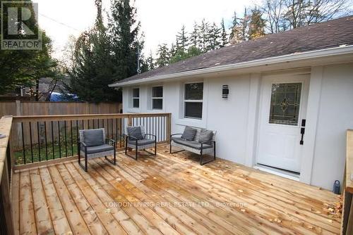 225 Trowbridge Avenue, London, ON - Outdoor With Deck Patio Veranda With Exterior