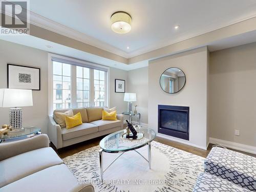 79 Village Parkway, Markham, ON - Indoor Photo Showing Living Room With Fireplace