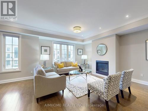 79 Village Parkway, Markham, ON - Indoor Photo Showing Living Room With Fireplace