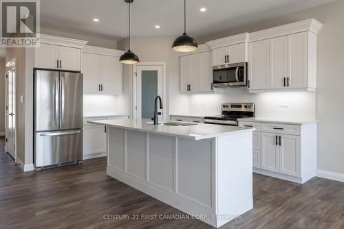 481 Kip Lane, Plympton-Wyoming (Plympton Wyoming), ON - Indoor Photo Showing Kitchen With Upgraded Kitchen