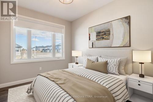 Virtually Staged - 481 Kip Lane, Plympton-Wyoming (Plympton Wyoming), ON - Indoor Photo Showing Bedroom