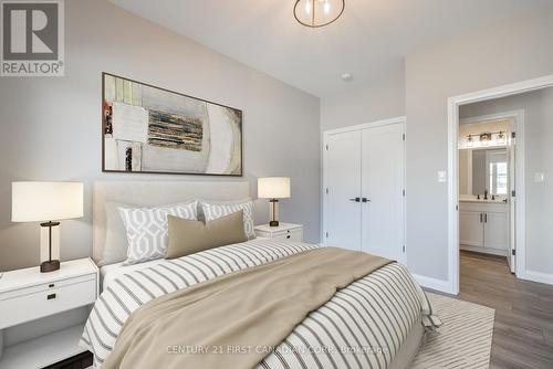 Virtually Staged - 481 Kip Lane, Plympton-Wyoming (Plympton Wyoming), ON - Indoor Photo Showing Bedroom