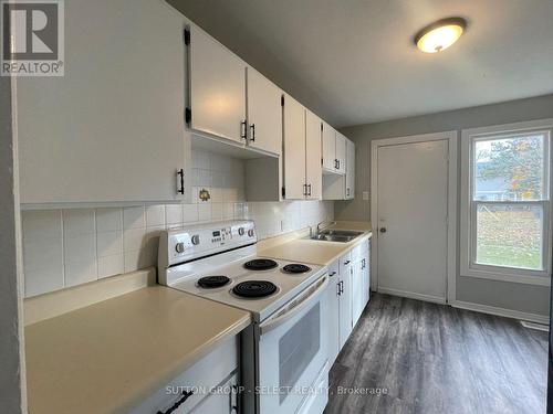 14 St Charles Street, Huron East (Vanastra), ON - Indoor Photo Showing Kitchen With Double Sink