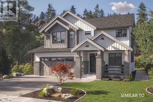 3078 Flume Court, West Kelowna, BC - Outdoor With Facade