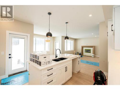 3078 Flume Court, West Kelowna, BC - Indoor Photo Showing Kitchen With Double Sink