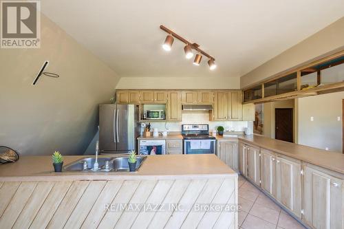 243 Cameron Road, Kawartha Lakes (Cameron), ON - Indoor Photo Showing Kitchen With Double Sink