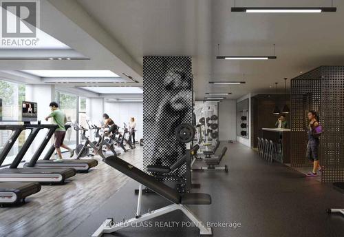 405 - 117 Broadway Avenue, Toronto, ON - Indoor Photo Showing Gym Room