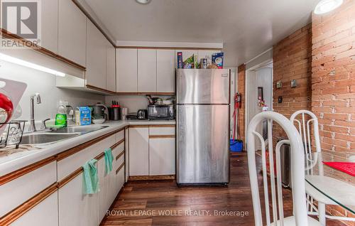 22 Ezra Avenue, Waterloo, ON - Indoor Photo Showing Kitchen With Double Sink