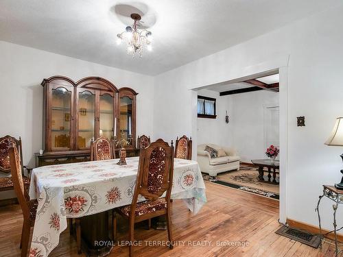 28 Pendeen Ave, Toronto, ON - Indoor Photo Showing Dining Room