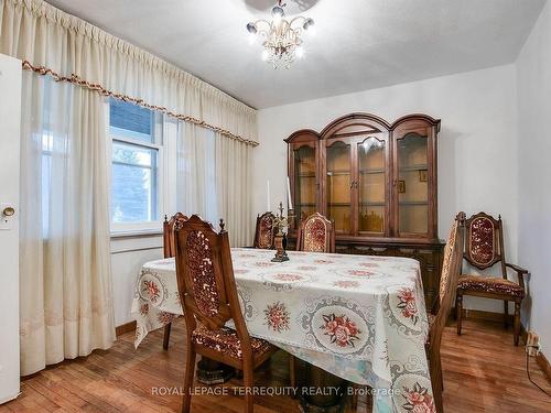 28 Pendeen Ave, Toronto, ON - Indoor Photo Showing Dining Room