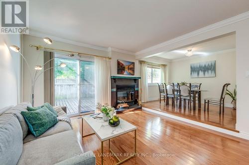 63 - 3050 Orleans Road, Mississauga, ON - Indoor Photo Showing Living Room With Fireplace