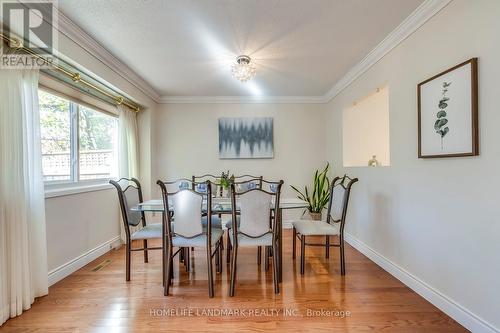 63 - 3050 Orleans Road, Mississauga, ON - Indoor Photo Showing Dining Room