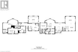 Floor plan for both levels. - 