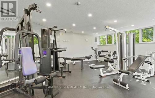 905 - 10 Dean Park Road, Toronto, ON - Indoor Photo Showing Gym Room