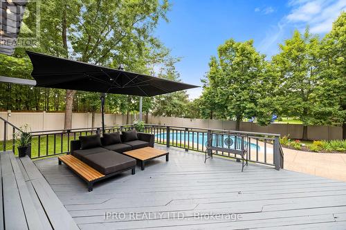 5103 Royal Mills Court, Mississauga, ON - Outdoor With In Ground Pool With Deck Patio Veranda With Exterior