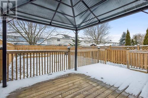 147 Crawford Crescent, Cambridge, ON - Outdoor With Deck Patio Veranda