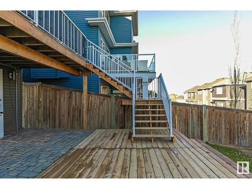 3644 Hummingbird Wy Nw, Edmonton, AB - Outdoor With Deck Patio Veranda With Exterior