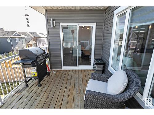 3644 Hummingbird Wy Nw, Edmonton, AB - Outdoor With Deck Patio Veranda With Exterior