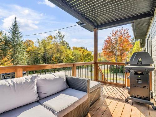 Balcon - 27  - 27A Ch. Du Bon-Air, Stoneham-Et-Tewkesbury, QC - Outdoor With Deck Patio Veranda With Exterior