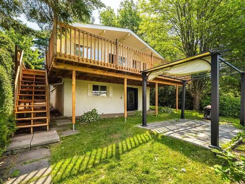 Backyard - 1274 Rue Des Tourterelles, Magog, QC - Outdoor With Deck Patio Veranda