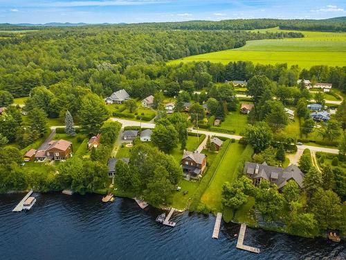 Aerial photo - 1274 Rue Des Tourterelles, Magog, QC - Outdoor With Body Of Water With View