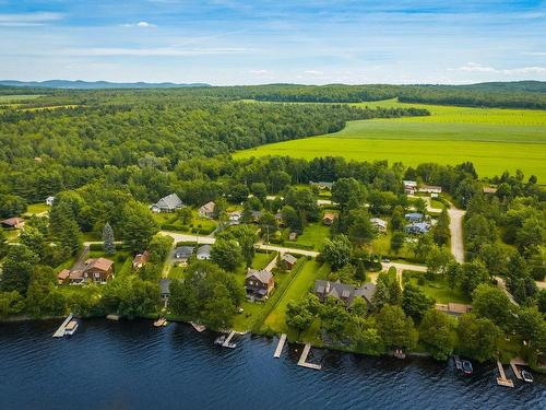 Aerial photo - 1274 Rue Des Tourterelles, Magog, QC - Outdoor With Body Of Water With View