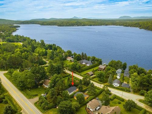 Aerial photo - 1274 Rue Des Tourterelles, Magog, QC - Outdoor With Body Of Water With View