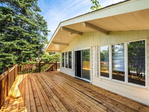 Patio - 1274 Rue Des Tourterelles, Magog, QC - Outdoor With Deck Patio Veranda With Exterior