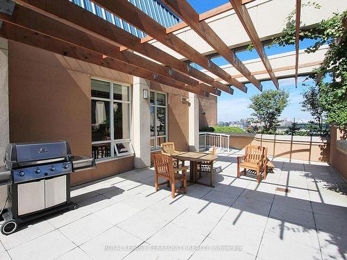 1101-100 Hayden St, Toronto, ON - Outdoor With Deck Patio Veranda With Exterior