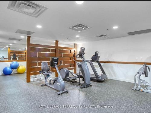 1101-100 Hayden St, Toronto, ON - Indoor Photo Showing Gym Room