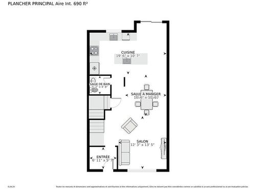 Plan (croquis) - 2820 Tsse J.-S.-Aimé-Ashby, Montréal (Lachine), QC 