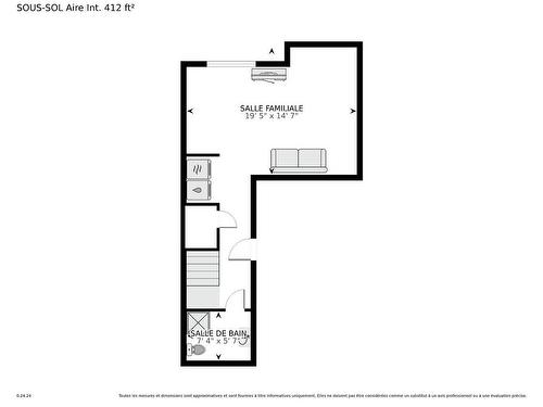 Plan (croquis) - 2820 Tsse J.-S.-Aimé-Ashby, Montréal (Lachine), QC 