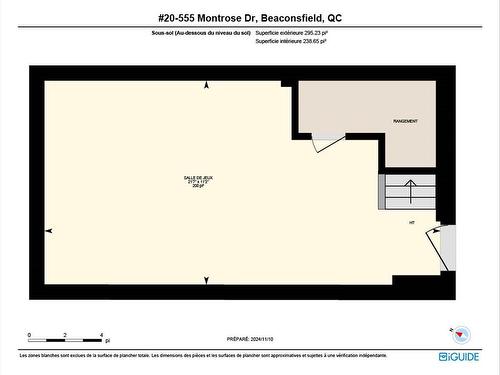 Plan (croquis) - 20-555 Montrose Drive, Beaconsfield, QC 