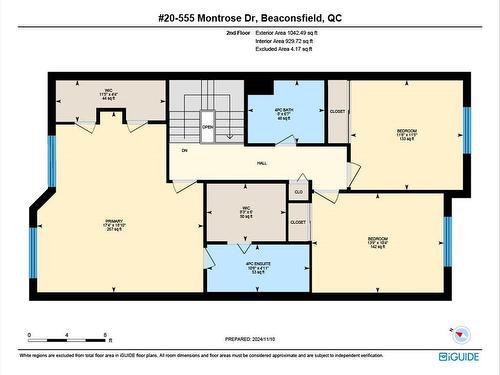 Plan (croquis) - 20-555 Montrose Drive, Beaconsfield, QC 