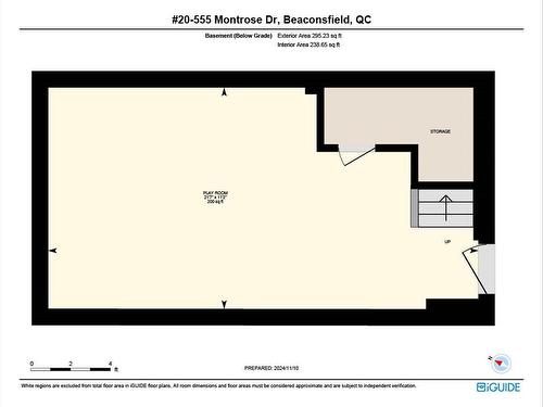 Plan (croquis) - 20-555 Montrose Drive, Beaconsfield, QC 