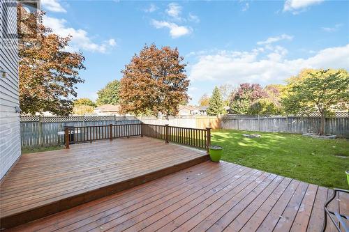 1222 Thistledown Avenue, Sarnia, ON - Outdoor With Deck Patio Veranda