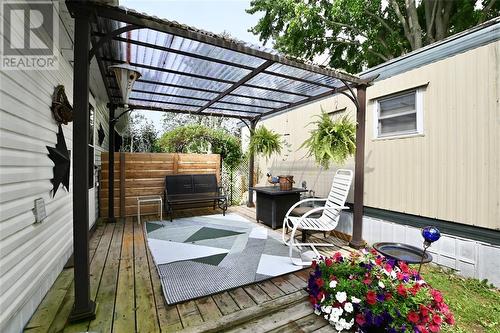 1940 London Line Unit# 4, Sarnia, ON - Outdoor With Deck Patio Veranda With Exterior